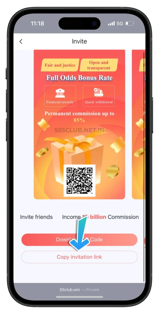 555CLUB-INVITATION-LINK